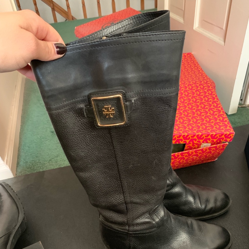 Tory Burch Riding Boots size 9